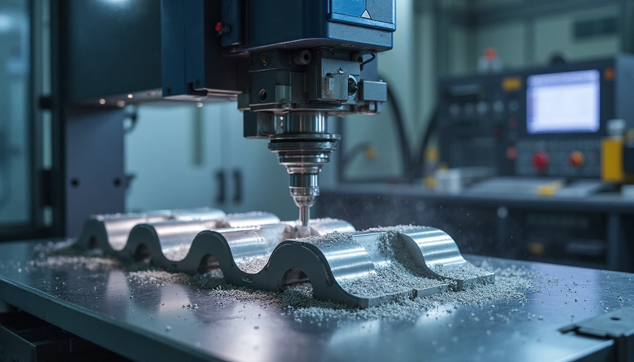 人形机器人小腿骨架五轴加工难点与解决方案